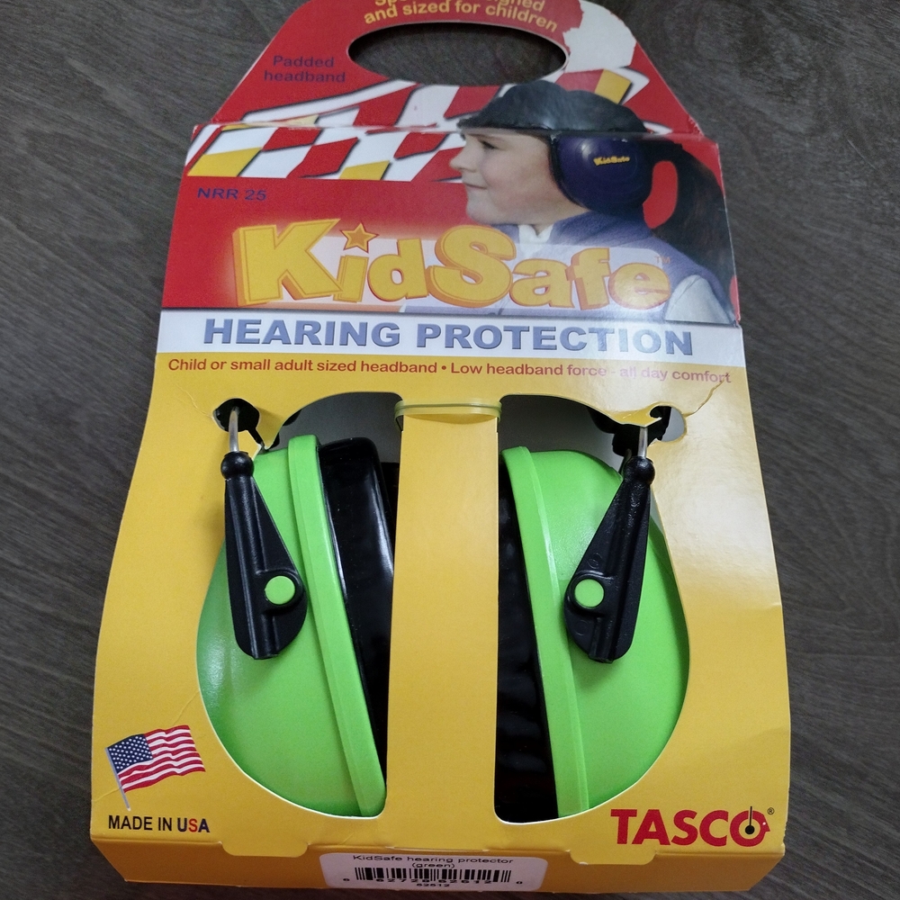 3/$21 Tasco KidSafe Child Headband Hearing Protection Earmuffs